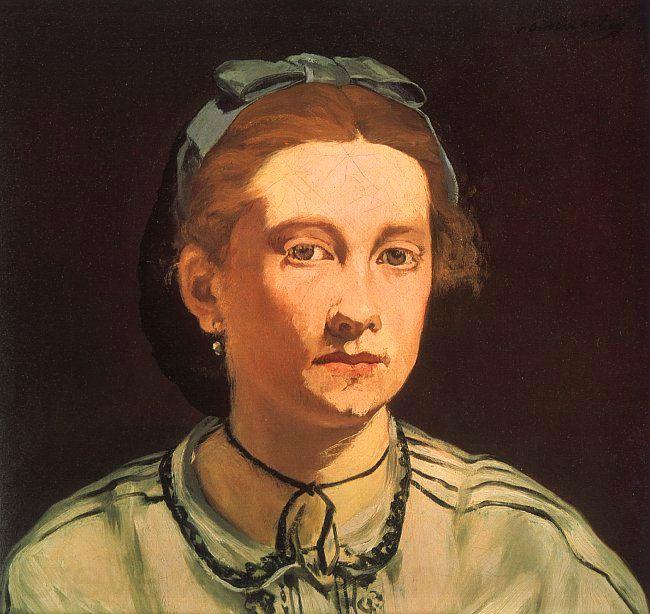 Edouard Manet Portrait of Victorine Meurent France oil painting art